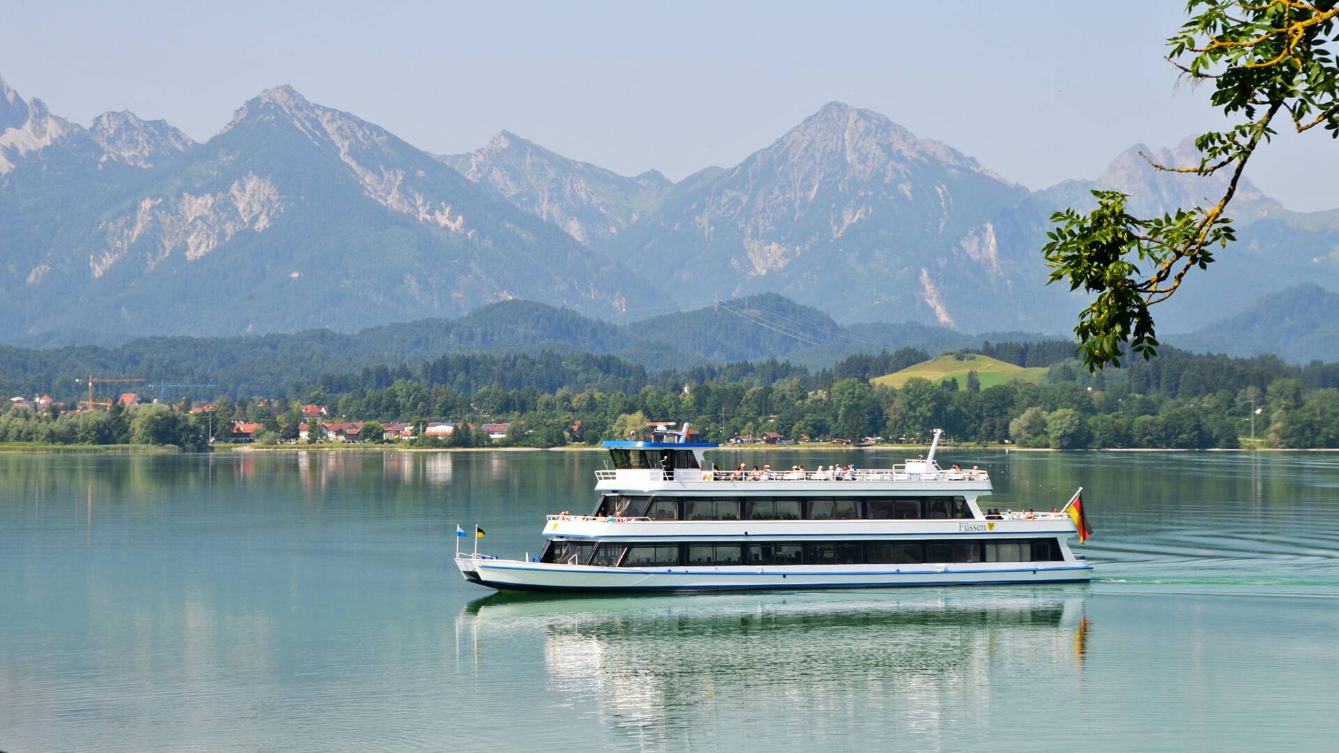 Ausflugsziel Forggensee