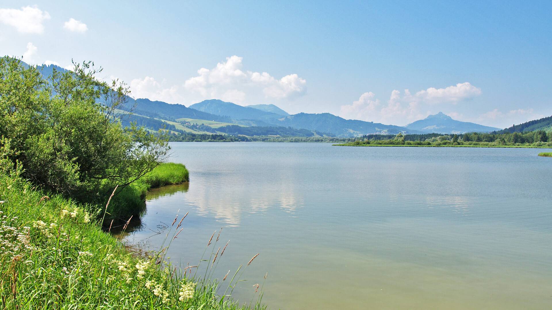 Baden im Grüntensee