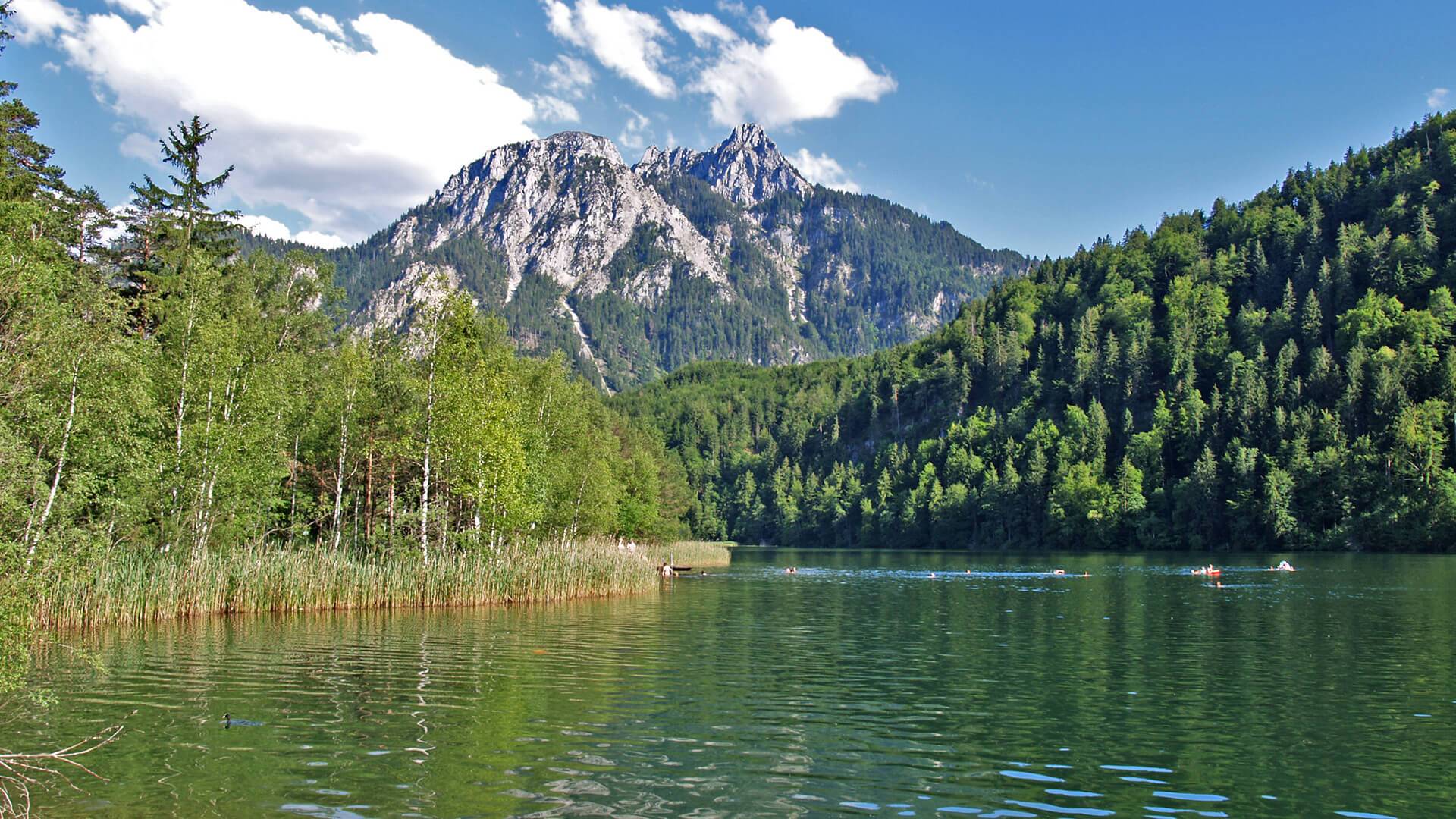 Baden im Schwansee